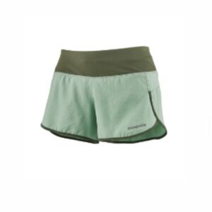 Patagonia Green with Sage Green Strider 3.5" Shorts (Small)